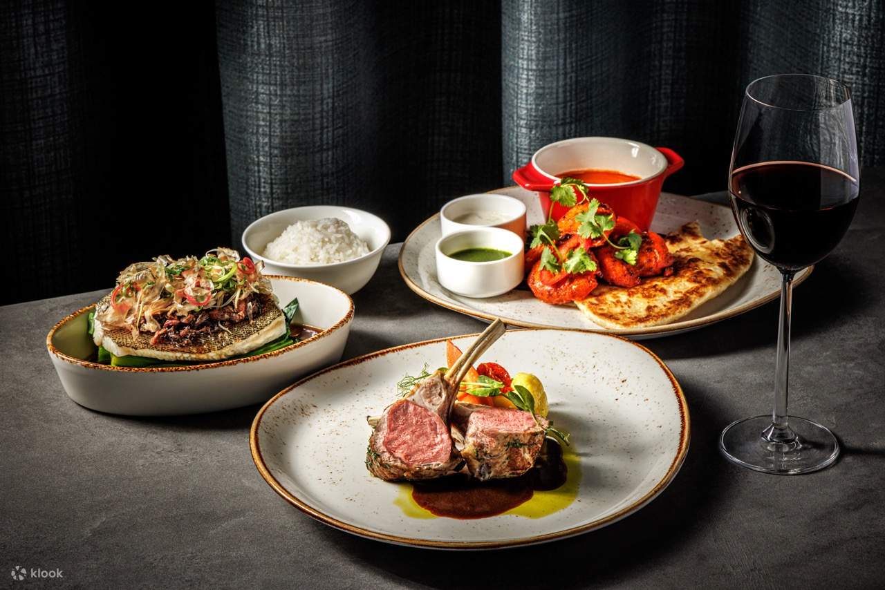 ホープウェルホテル | ロビーカフェ | セミランチ、ディナービュッフェ | 冷製シーフード、サラダバー、温かい料理、デザート、中華点心、寿司盛り合わせ